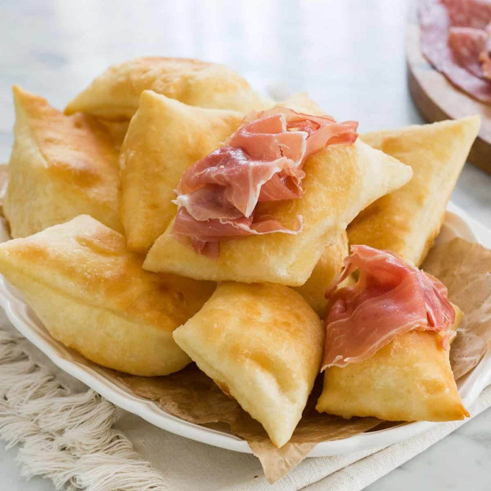 1.1 Gnocco fritto Prosciutto crudo